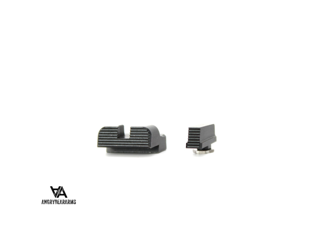 Glock Slimline [G42, G43, G43X, G48] à rainures basses organes de visée 