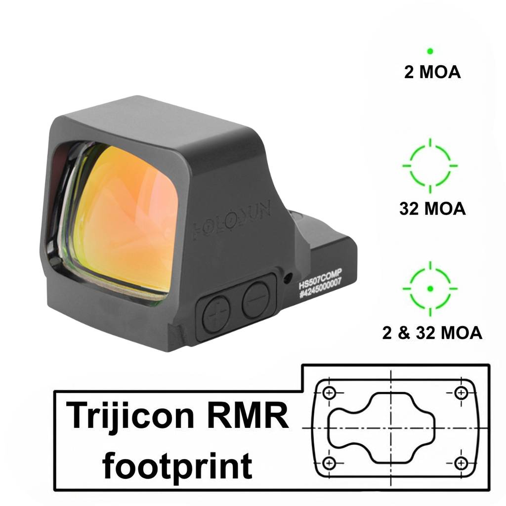 Holosun 507 Comp Ronin [groen] Holosun