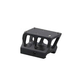 Rail Picatinny montage point rouge with raiser [28 mm] | Docter empreinte