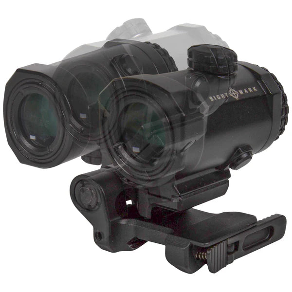 Sightmark XTM-3 loupe 3x avec montage point rouge LQD flip to side 