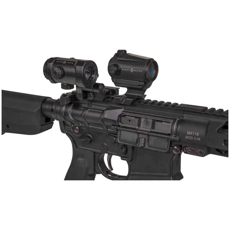 Sightmark XTM-3 3xMagnifier met LQD flip-to-side red dot montage