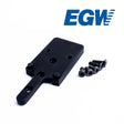 Smith & Wesson revolver [686 629 19 66 586 & other] montage point rouge | Trijicon RMR empreinte
