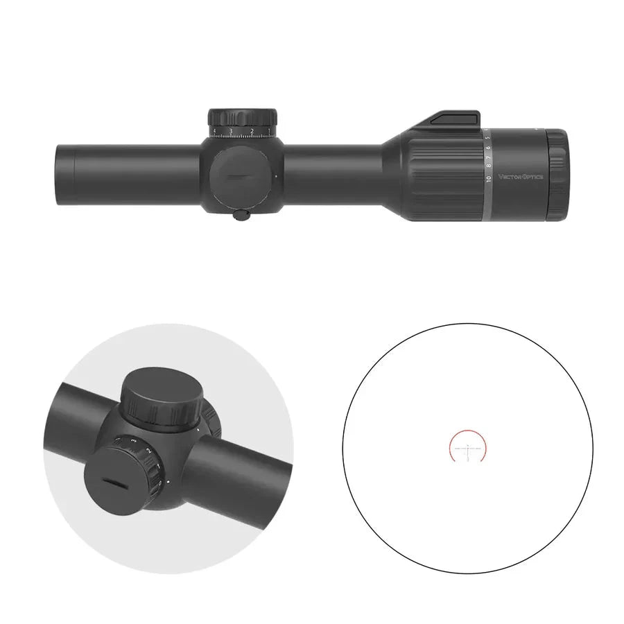 Vector Optics Constantine 1-10x24 HD FFP richtkijker Vector Optics
