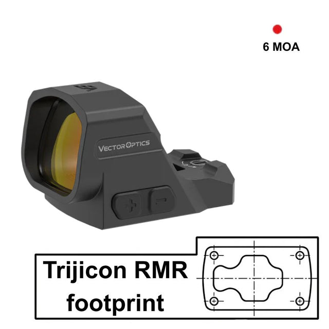 Vector Optics Frenzy 1x24x29 GenII 6 MOA red dot vizier