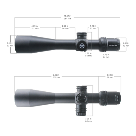 Vector Optics Veyron 6-24x44 IR First Focal Plane verlichte richtkijker
