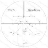 Vector Optics Veyron 6-24x44 IR First Focal Plane Illuminated rifle scope Vector Optics