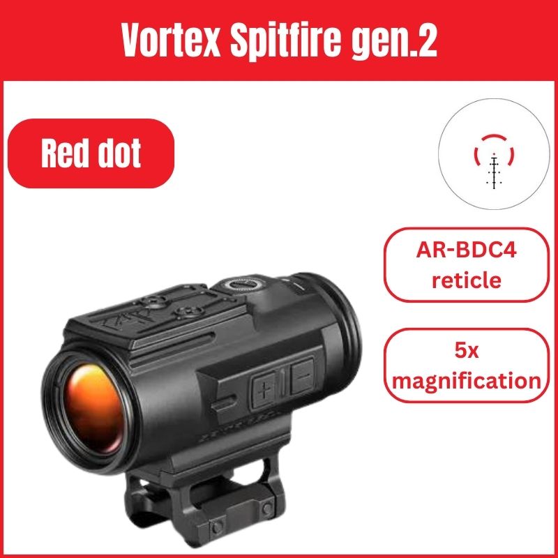 Vortex Spitfire HD Gen II | 5x prisma richtkijker 
