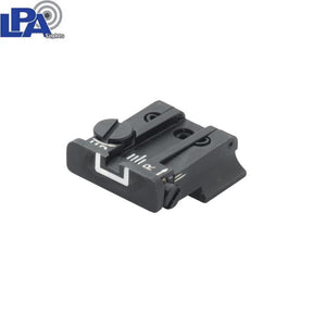 Walther [PPQ P99 Creed PPX & PPS] verstelbare keep | met witte lijnen