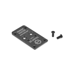 Walther PDP 2.0 [2022] Plaque adaptatrice | Docter empreinte