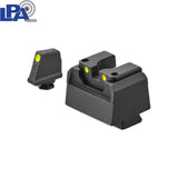 Walther PDP Optics Ready ensemble de viseurs semi-ajustables | avec points luminescents 