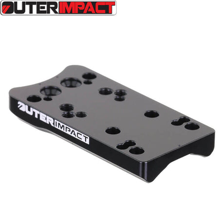 Montage point rouge Walther [PPQ, P99, Creed, PPX & PPS] | type C [empreinte RMR, RTS, Docter]