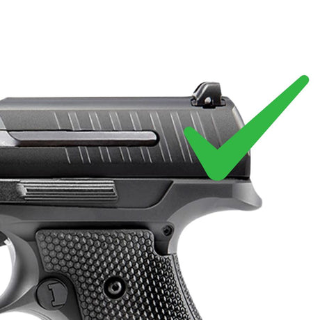 Walther [PPQ P99 Creed PPS] organes de visée réglables | with tritium