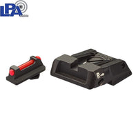 Walther Q4 SF OR & Q5 Match SF organes de visée réglables | fibre optique 