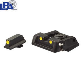 Walther Q4 SF OR & Q5 Match SF organes de visée réglables | with luminescent dots