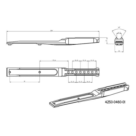 Adaptateur pour Thermtec Vidar 660 | base Blaser