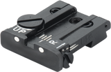 Browning Hi-Power Vigilante verstelbare keep | witte stippen