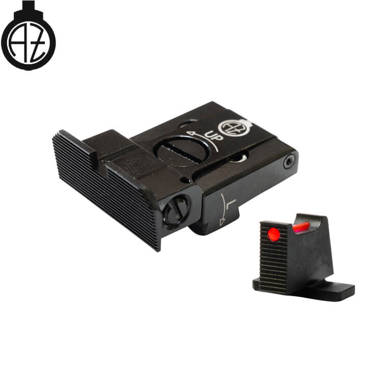 Springfield XD-XDM-XDS, HS Produkt HS-9, SF19 & S-Line verstelbaar vizieren met vezeloptiek | type A 