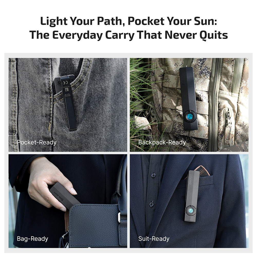Olight ArkPro | flat 4-in-1 EDC zaklamp | 1.500 lm