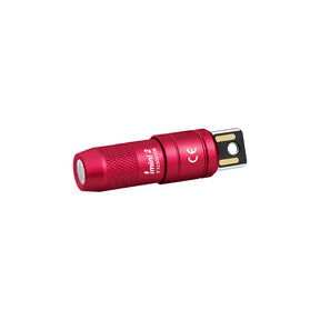 Olight imini 2 | mini oplaadbare sleutelhanger zaklamp | 50 lm - Passionate Red