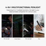 Olight O’Pen 3 | multifunctionele penlight | 120 lm + groene laser - Zwart