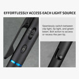 Olight O’Pen 3 | multifunctionele penlight | 120 lm + groene laser - Zwart