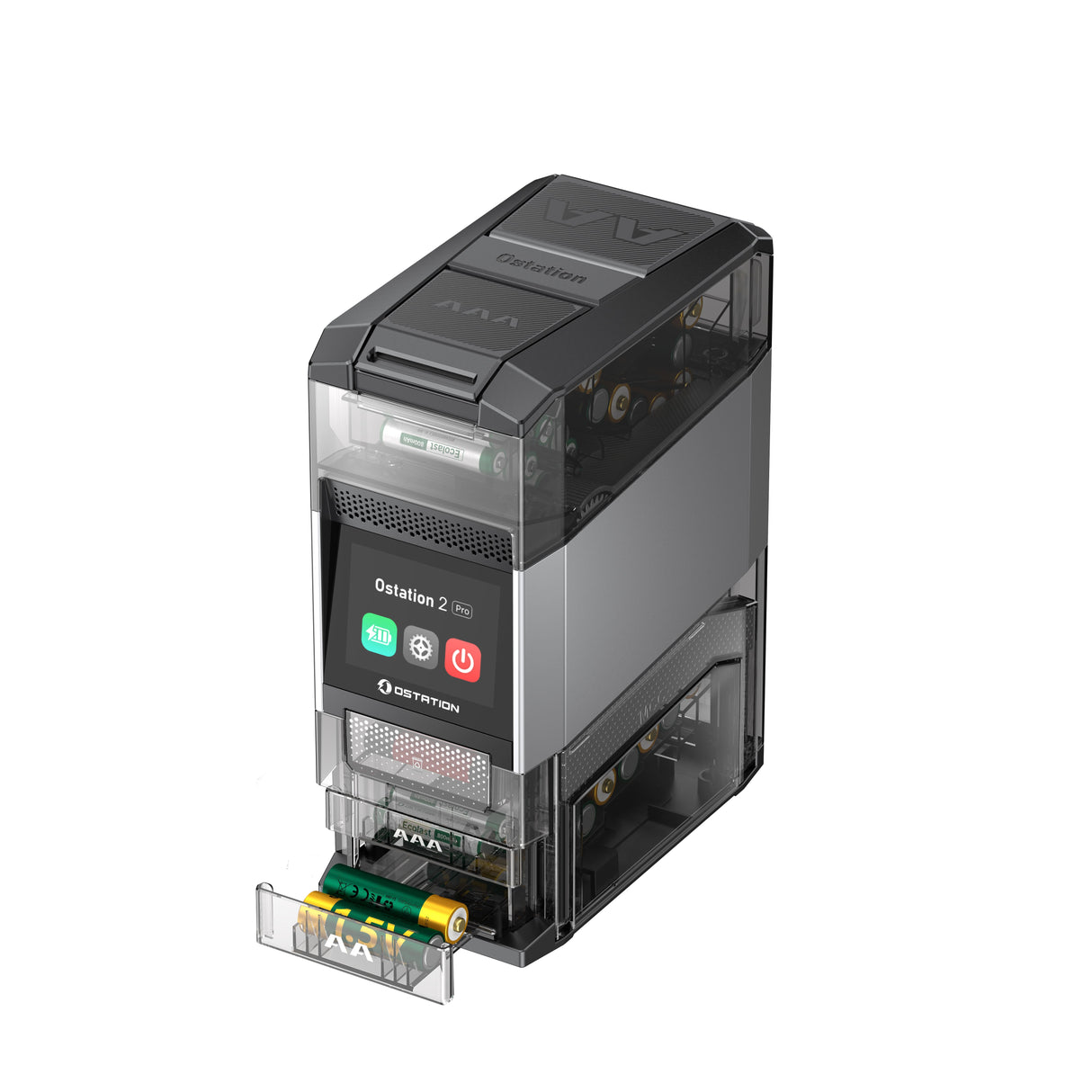 Olight Ostation 2 Pro | chargeur de piles AA/AAA intelligent | 3-en-1