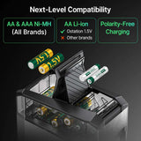 Olight Ostation 2 | chargeur intelligent de piles AA/AAA | 3-en-1