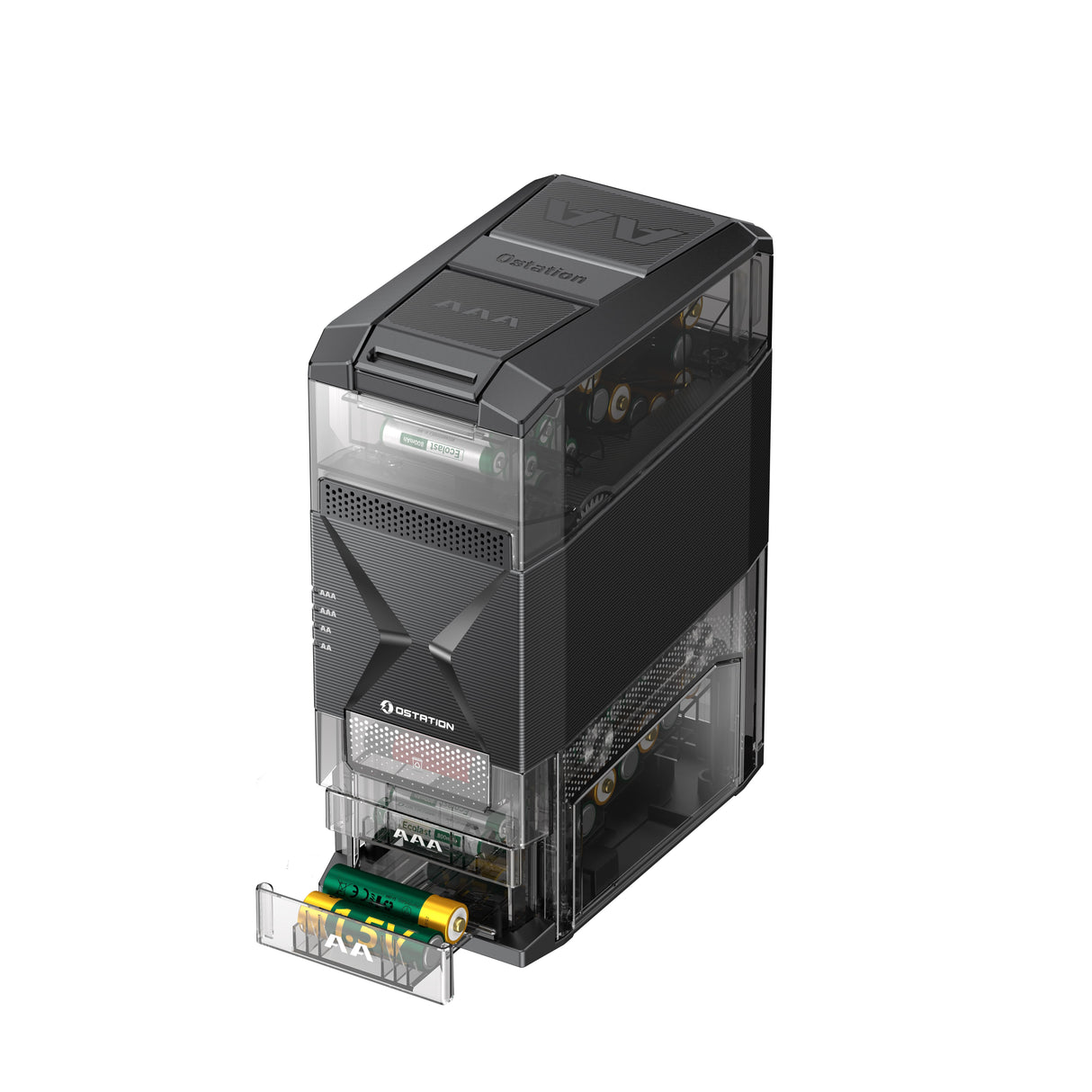 Olight Ostation 2 | chargeur intelligent de piles AA/AAA | 3-en-1