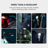 Perun 3 Mini | oplaadbare hoofdlamp | 1 250 lm