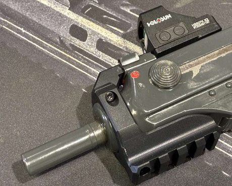 Vz 61 Skorpion montage point rouge with Picatinny / M-Lok | Holosun K-series empreinte