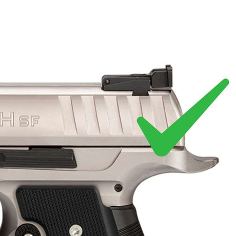 Walther Q5 Match SF montage point rouge | type A [RMSc DPP Docter empreinte]